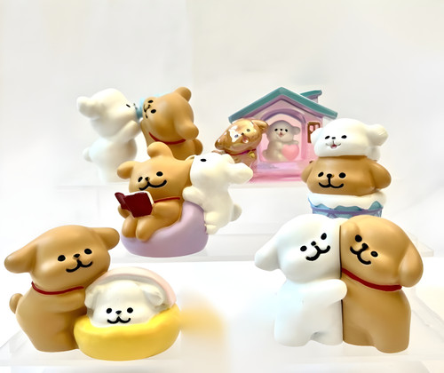 فیگور سگ های بامزه ست ۶تایی