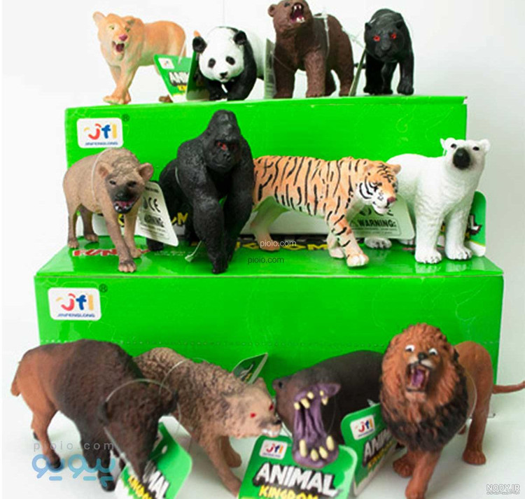 فیگور حیوانات اهلی و وحشی مدل Animal Kingdom جی اف ال